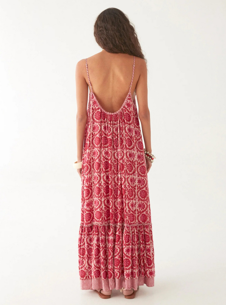 Valeria Dress - Flamingo Grooves