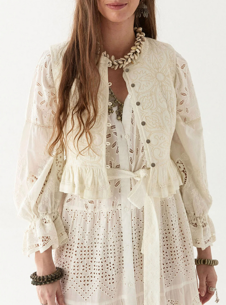 Sandro Vest - Tesela Ivory