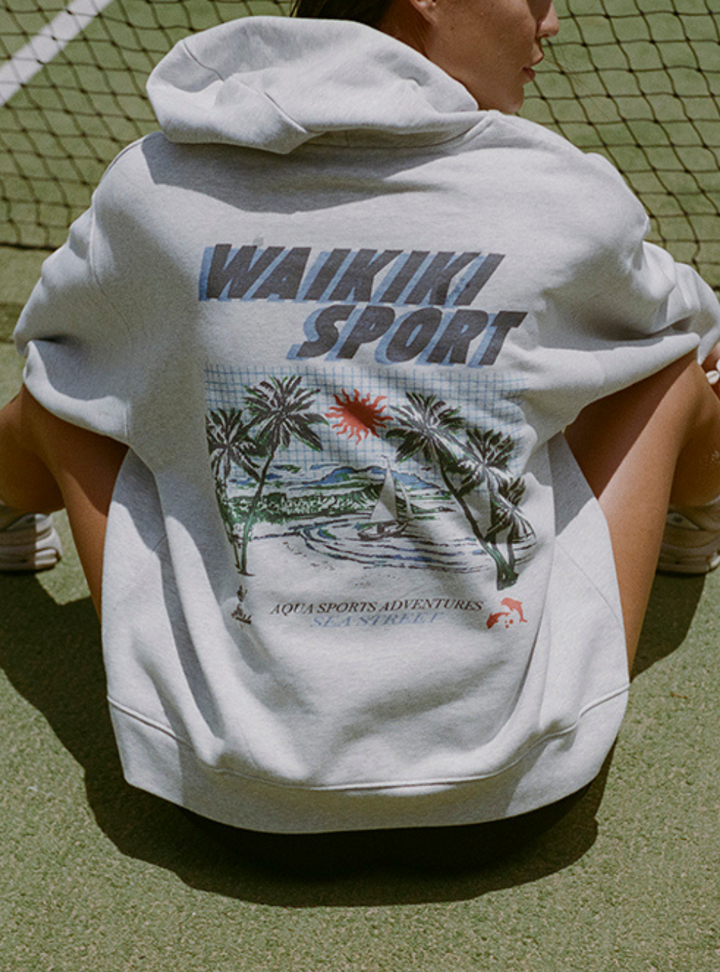 Waikiki Sport Hoody - Grey