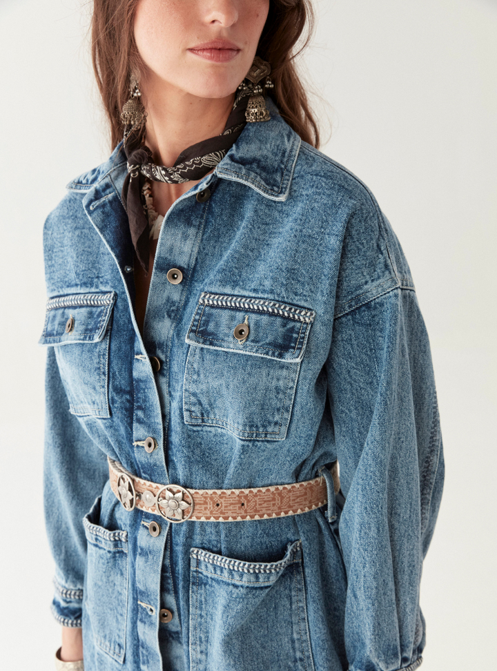 Wayne Jacket - Western Blue