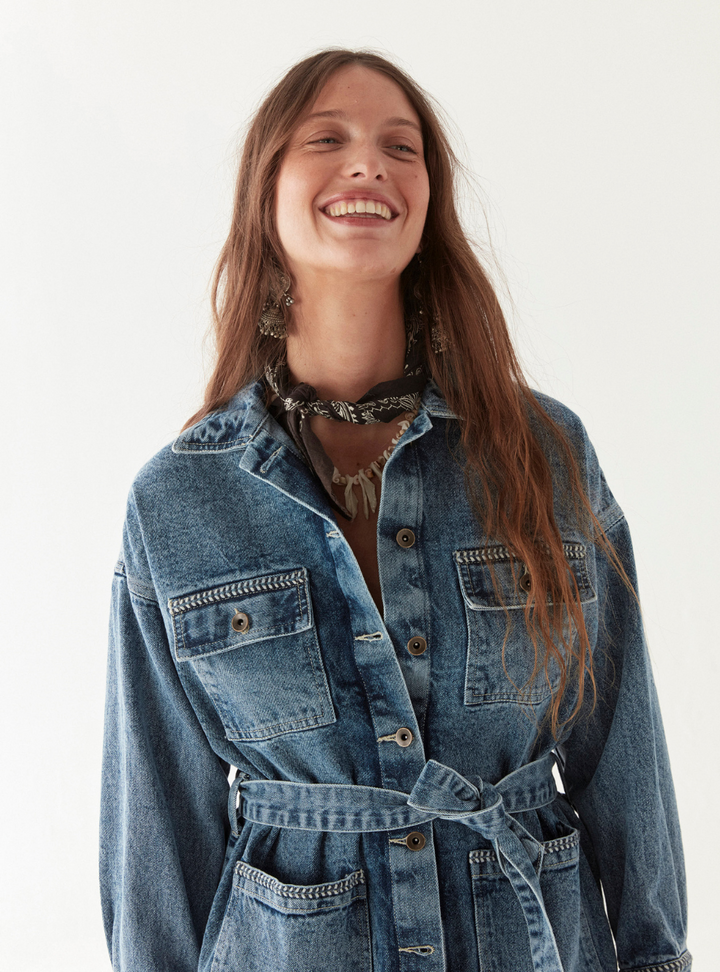 Wayne Jacket - Western Blue