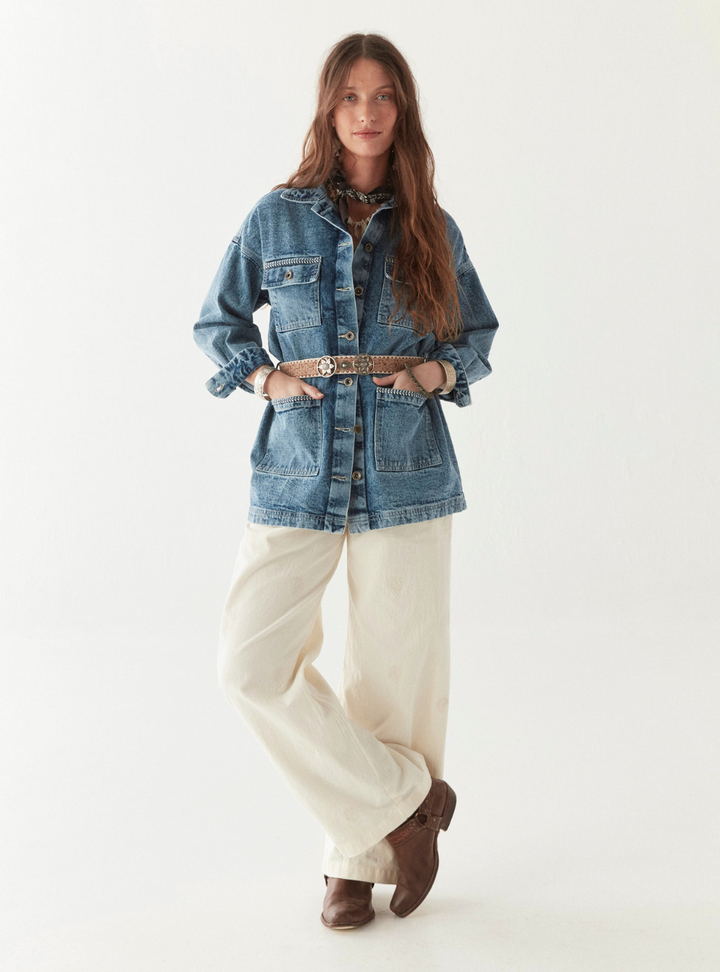 Wayne Jacket - Western Blue