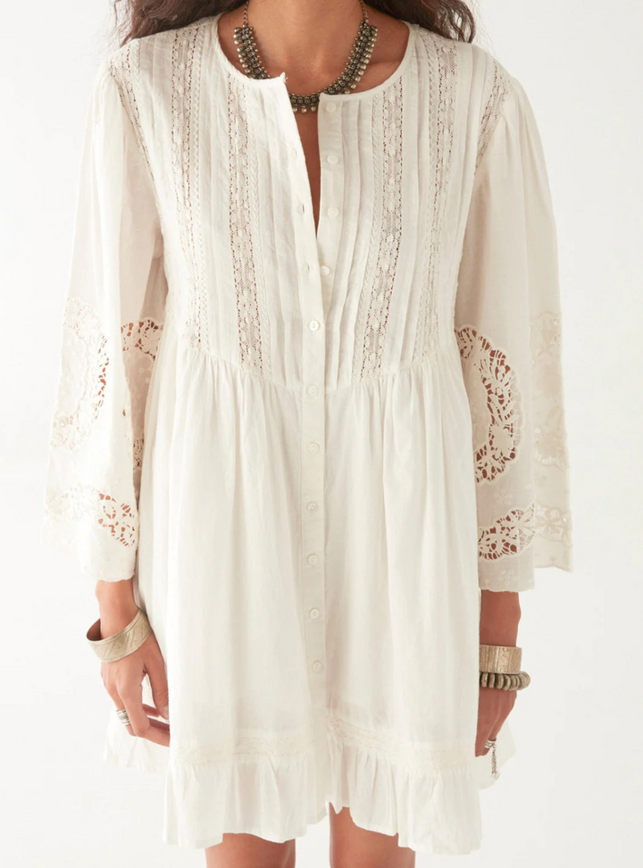 Clementine Dress - Normandie Lilies