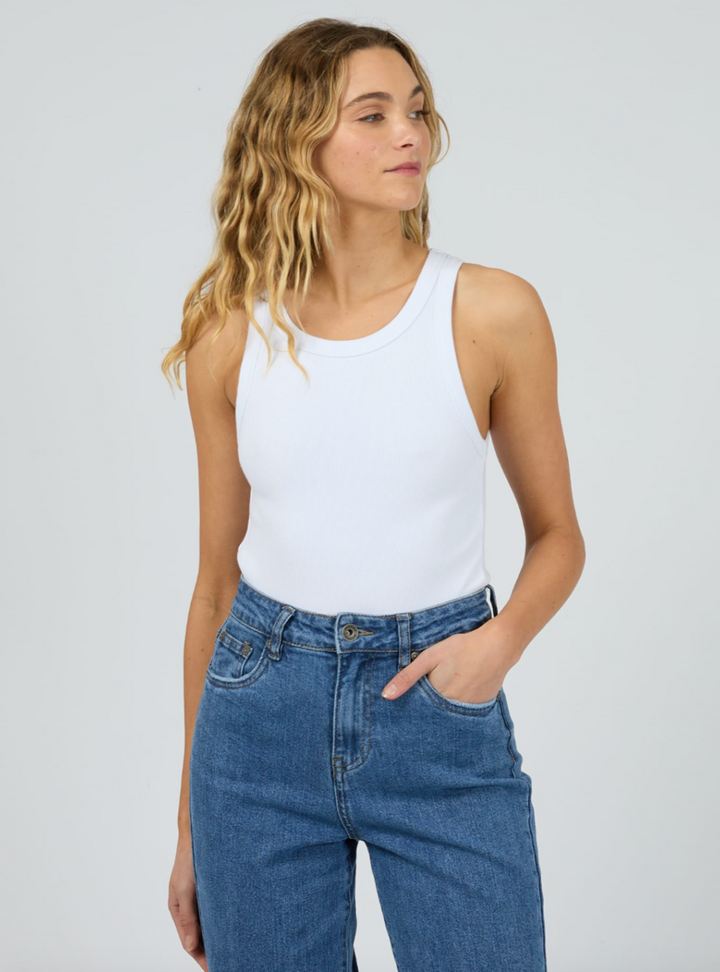 Ella Tank - White