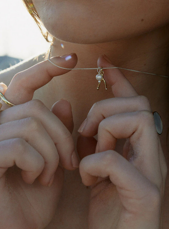 Make a Wish (Wishbone) Dreamweaver Necklace