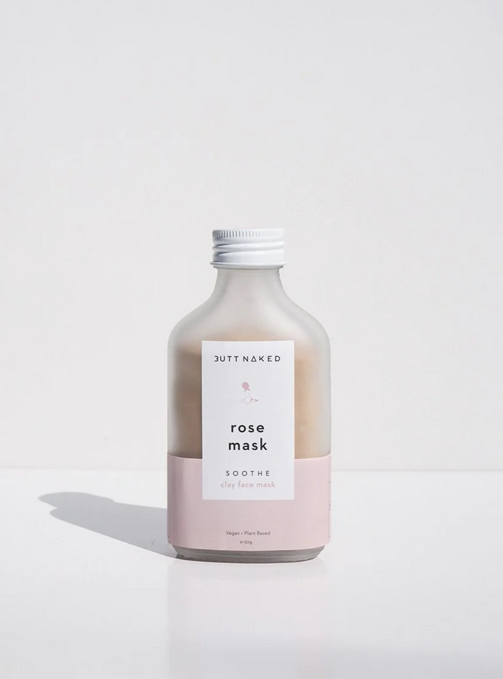 Rose Pink Clay Face Mask