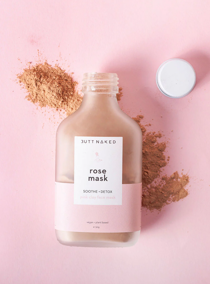 Rose Pink Clay Face Mask