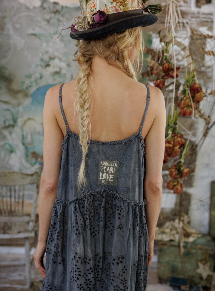 Eyelet Embroidered Esti Cami Dress 1282 - Ozzy | PRE-ORDER