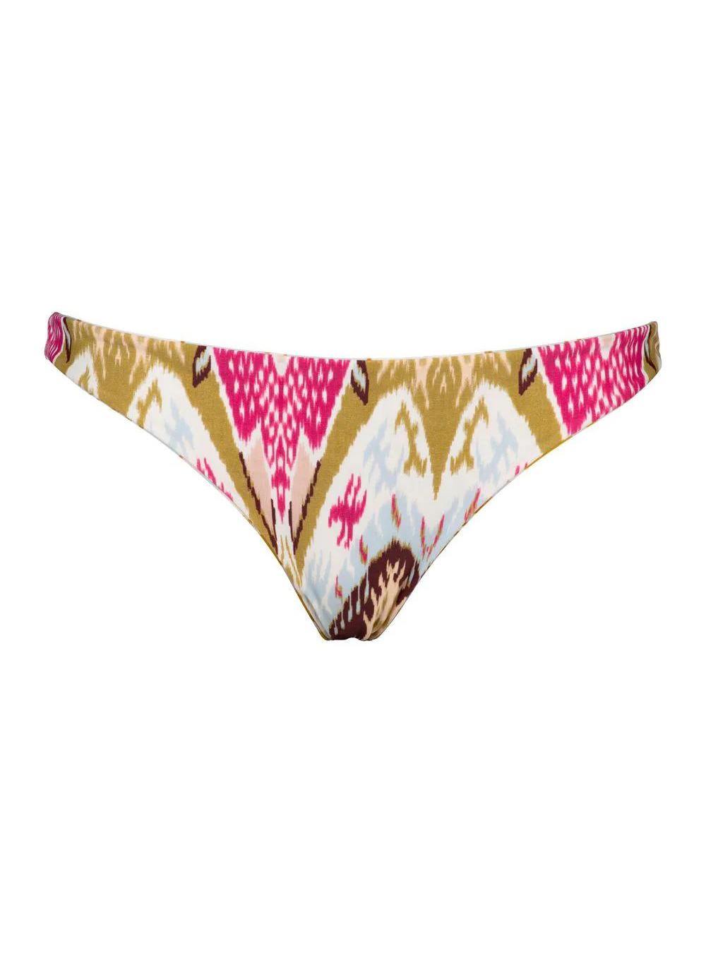 Alita Tiger Bottom Reversible - Berry Patchwork | Tigerlily | Swimwear ...