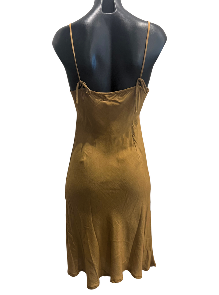 Marilyn Short Slip Dress - Cinnamon