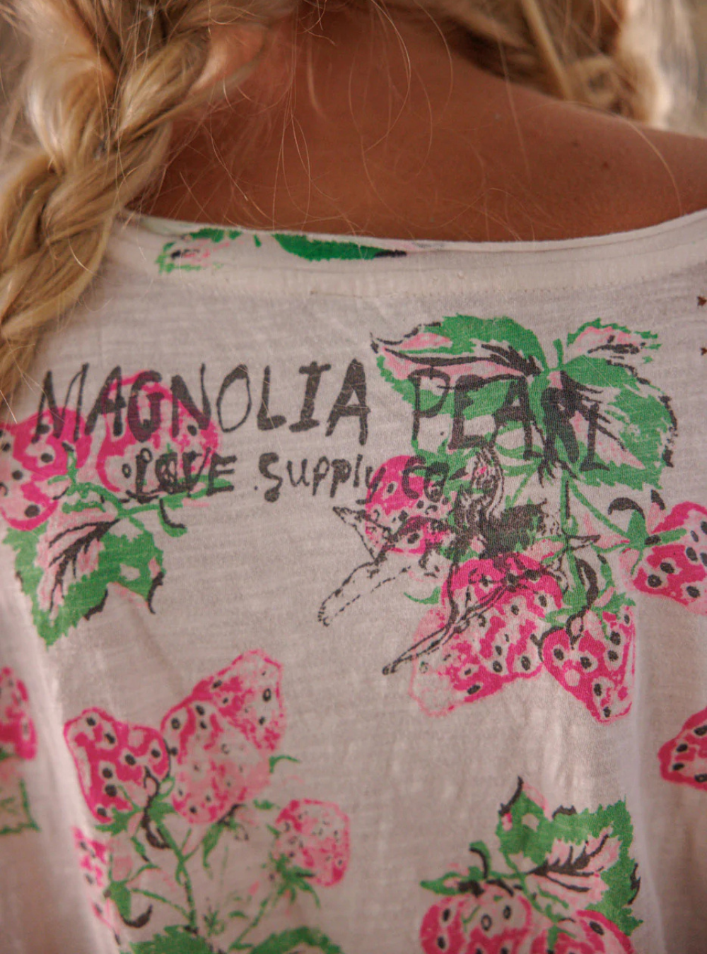 Magnolia Pearl Berry Little Archer Tee 2552 - Wild Strawberries