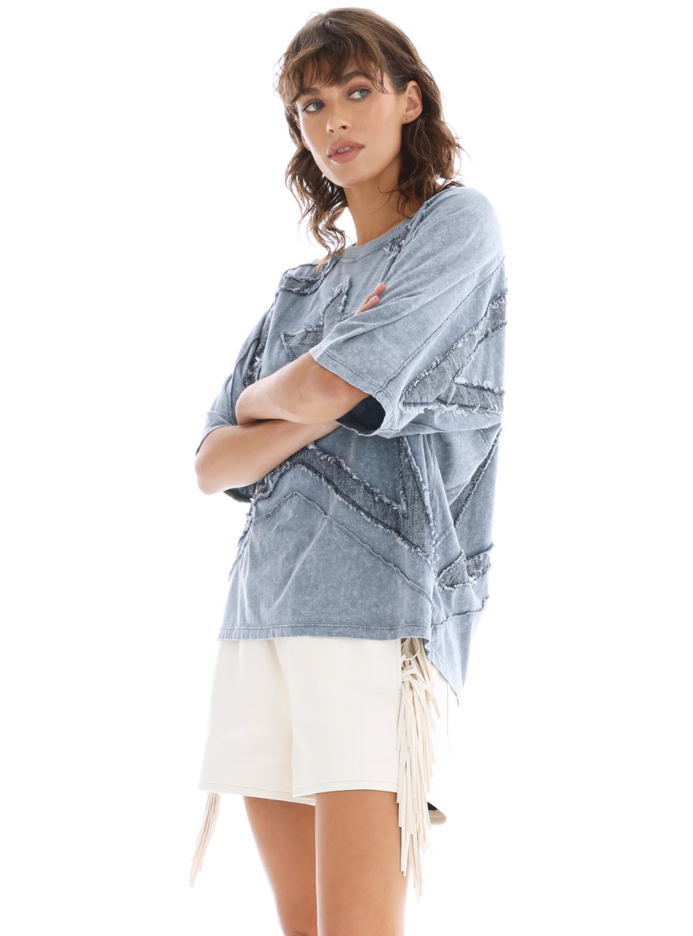 Blue Star 3D Batwing Tee | PRE-ORDER