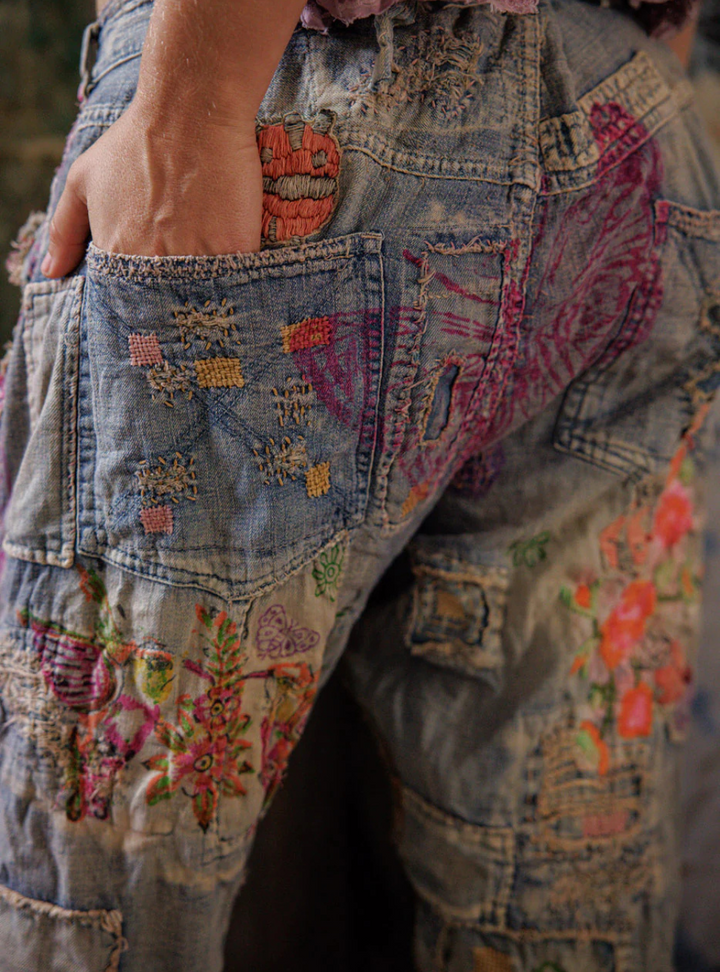Magnolia Pearl Ladybug Musette Denims 864 - Washed Indigo