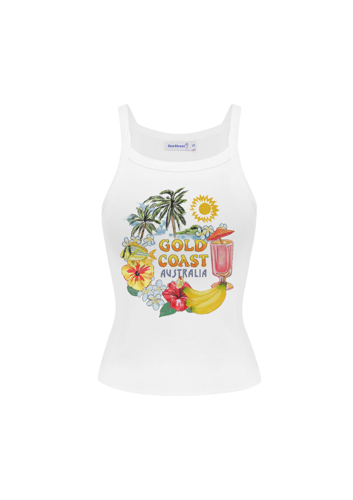 GC Singlet - White