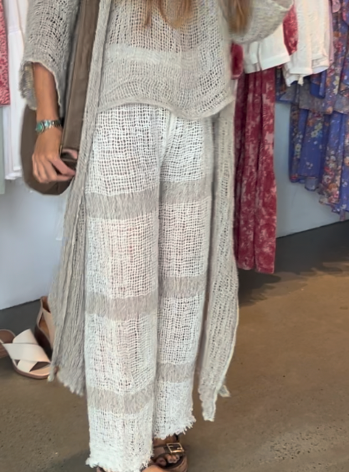 Boheme Netta Pant - Canapa Stripe