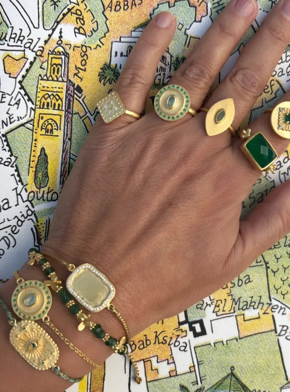 Bacha Ring - Cubic Zircon