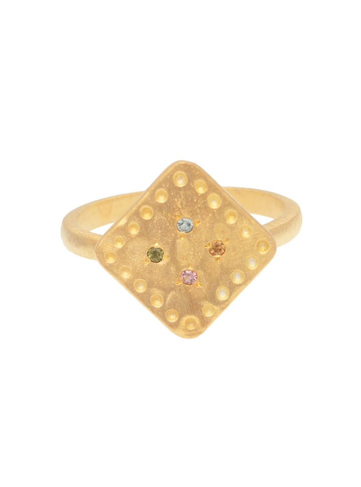 Bacha Ring - Multi Tourmaline