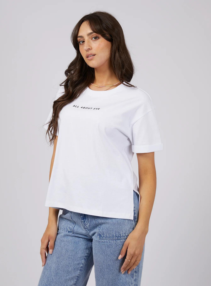 AAE Washed Tee - White