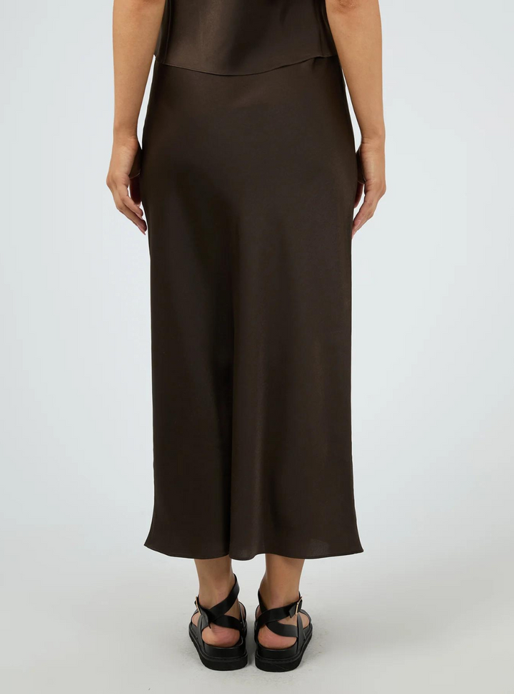 Aire Maxi Skirt - Brown