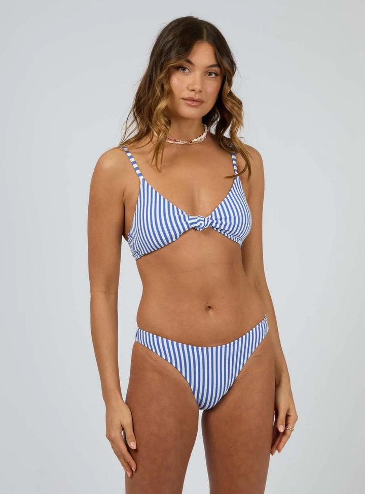 Amore Stripe Bralette - White