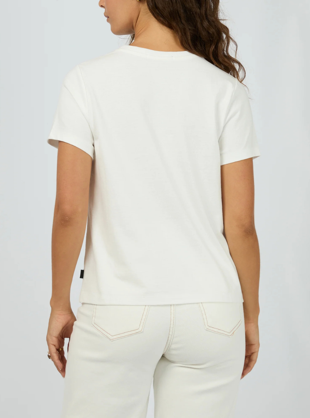 Positano Regular Tee - Vintage White