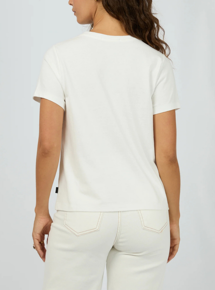 Positano Regular Tee - Vintage White