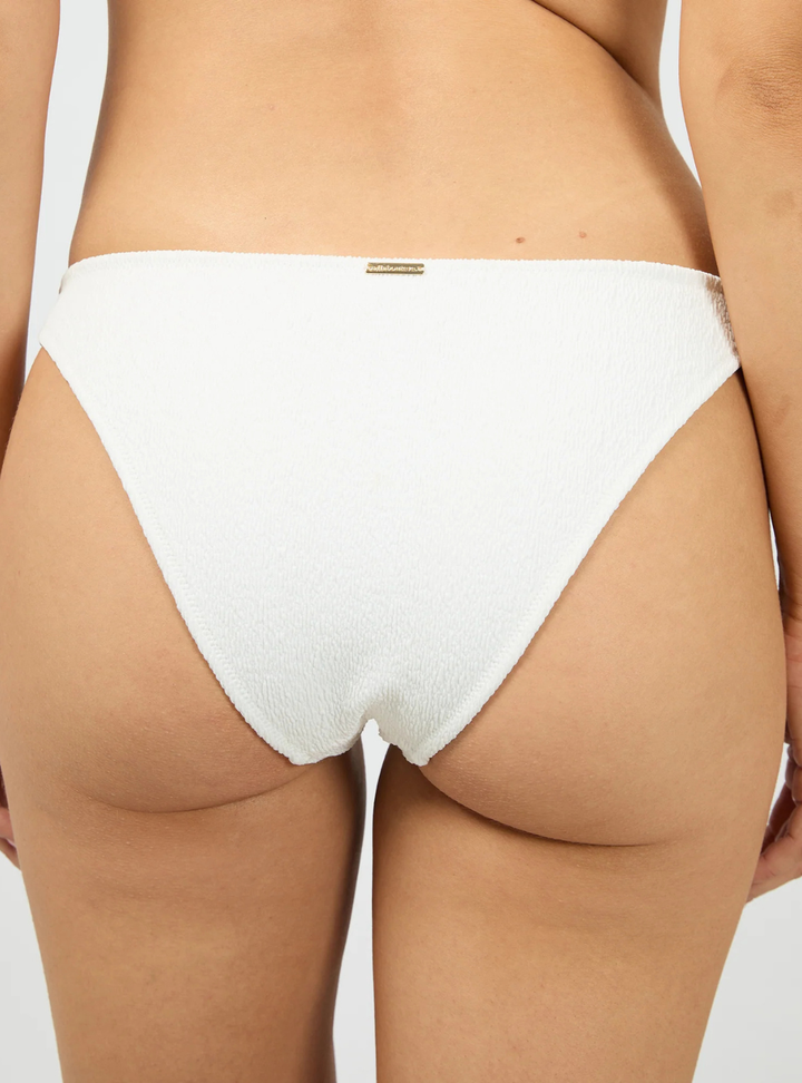 Dani Hi Cut Cheeky Pant - Ecru