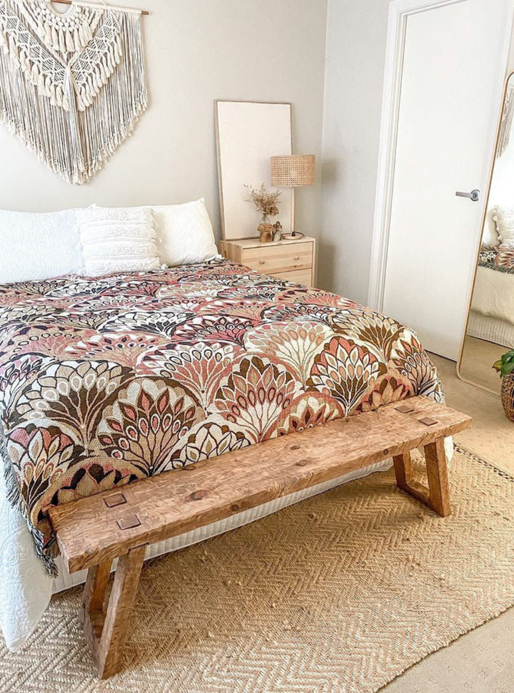 All My Loving' Woven Picnic Rug / Throw