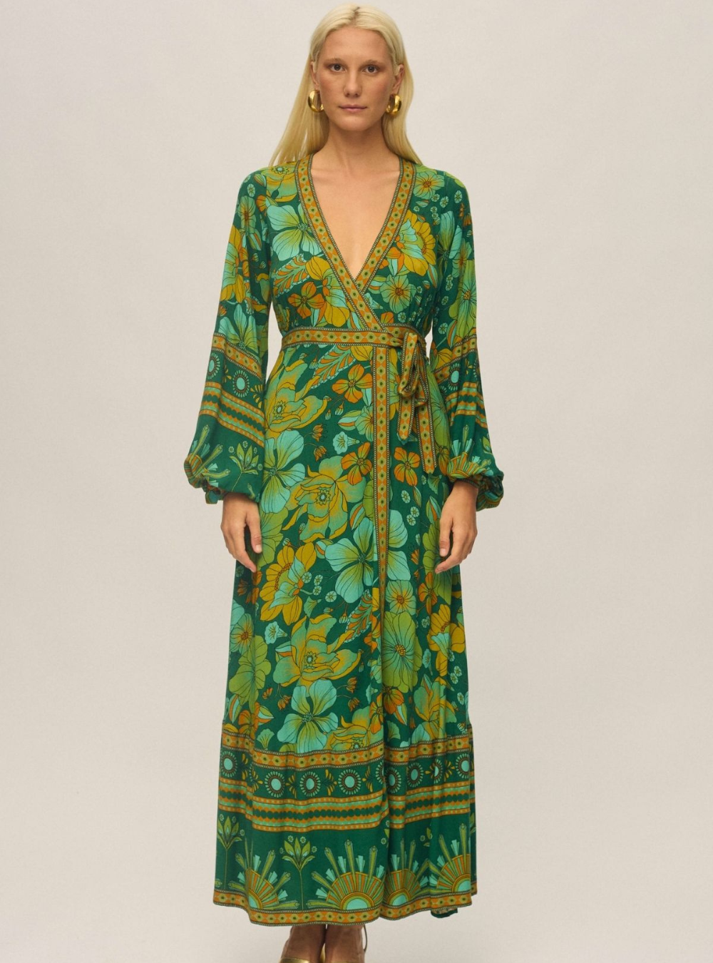 Allure Maxi Dress - Emerald