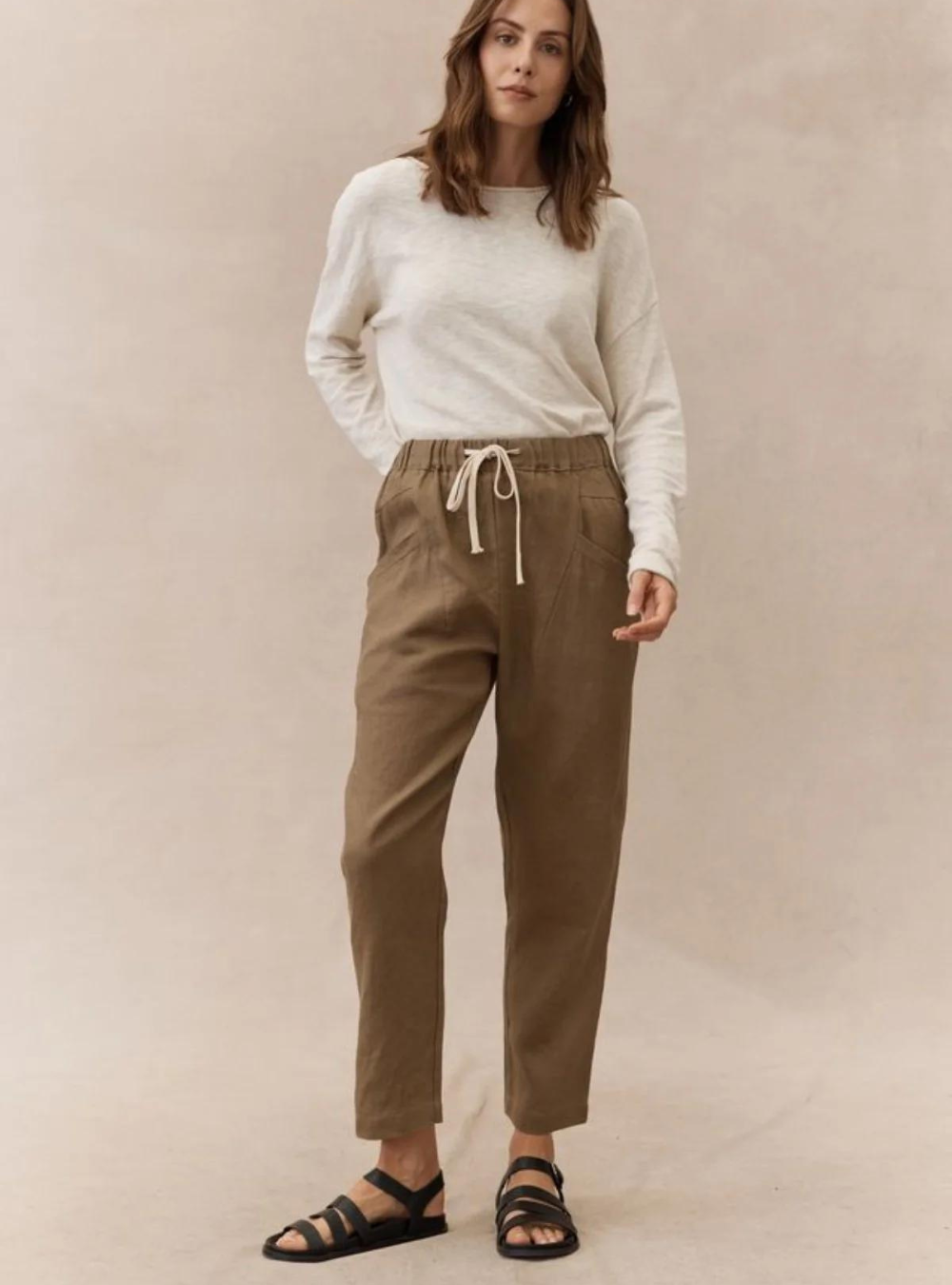 Luxe Pants - Walnut