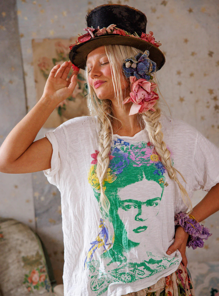 Frida Amarillito Pajarito Tee - True | PRE-ORDER