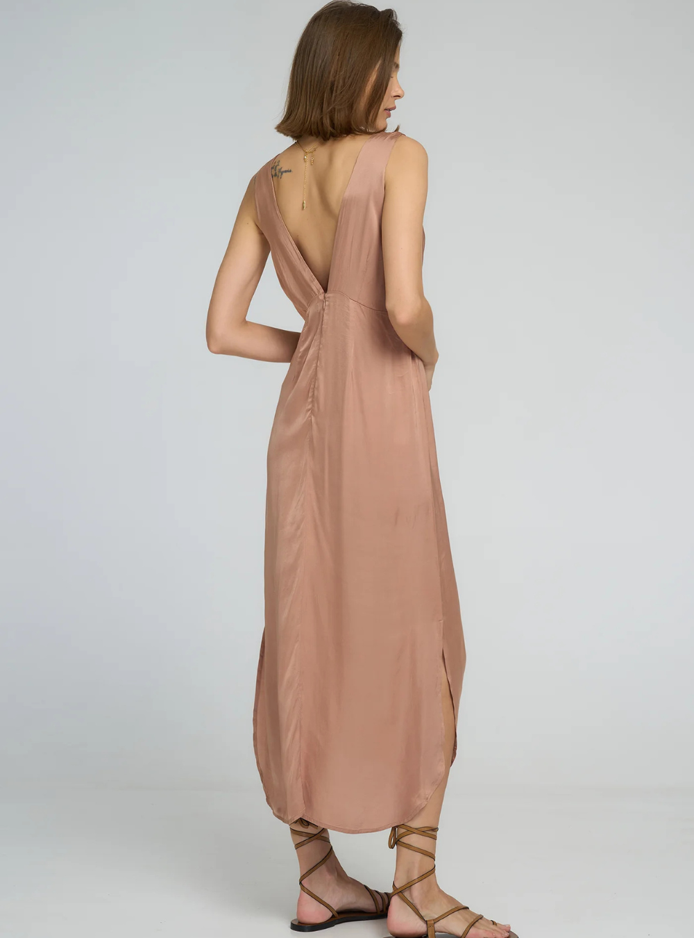 Amazonia Dress - Rose Bisque