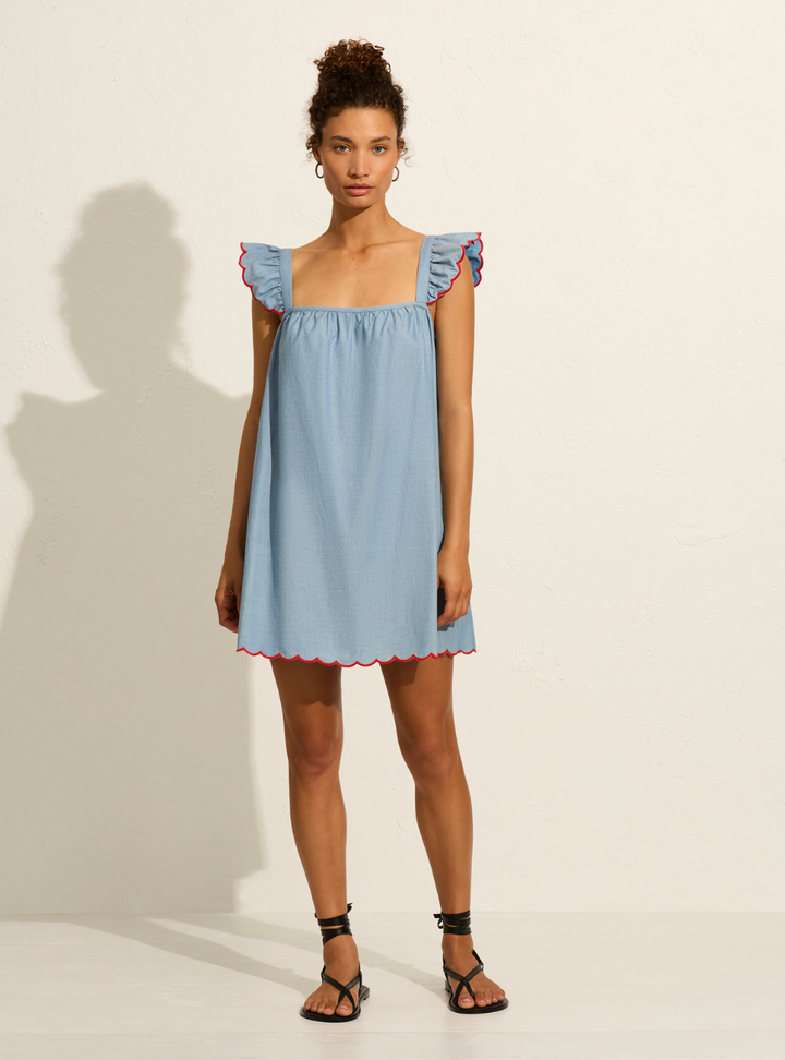 Amisyn Mini Dress - Chambray