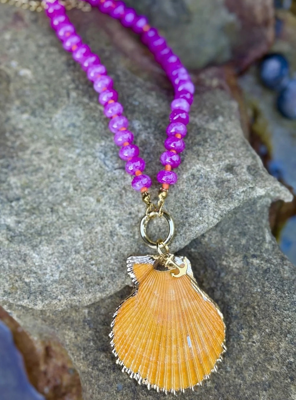Anchored in Sunshine Necklace