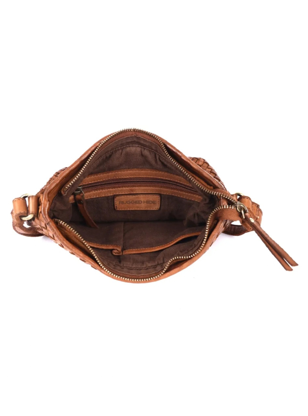 Angelica Woven Cross Body - Oak