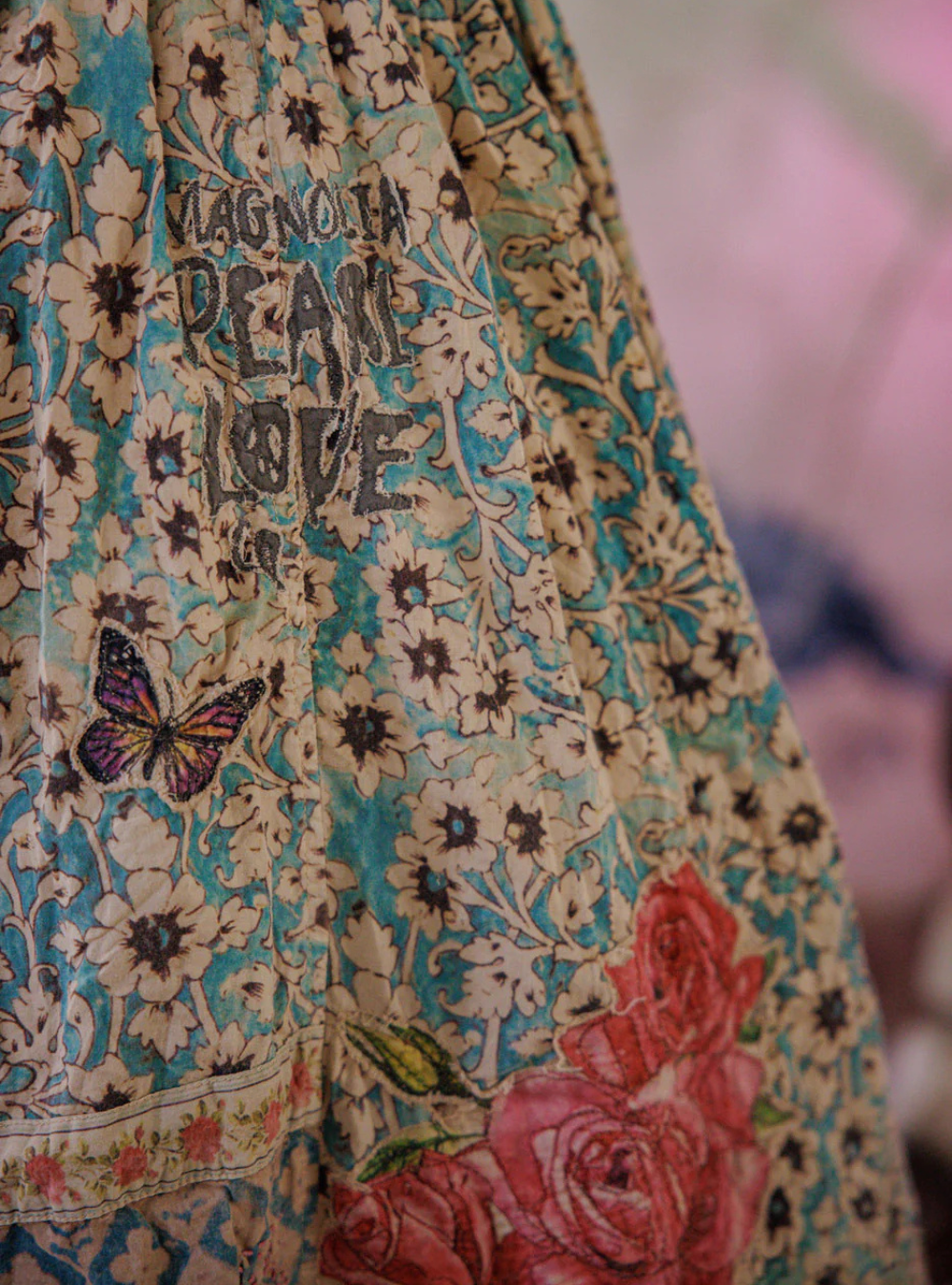 Magnolia Pearl Anselma Skirt 233 - Blue Eyes