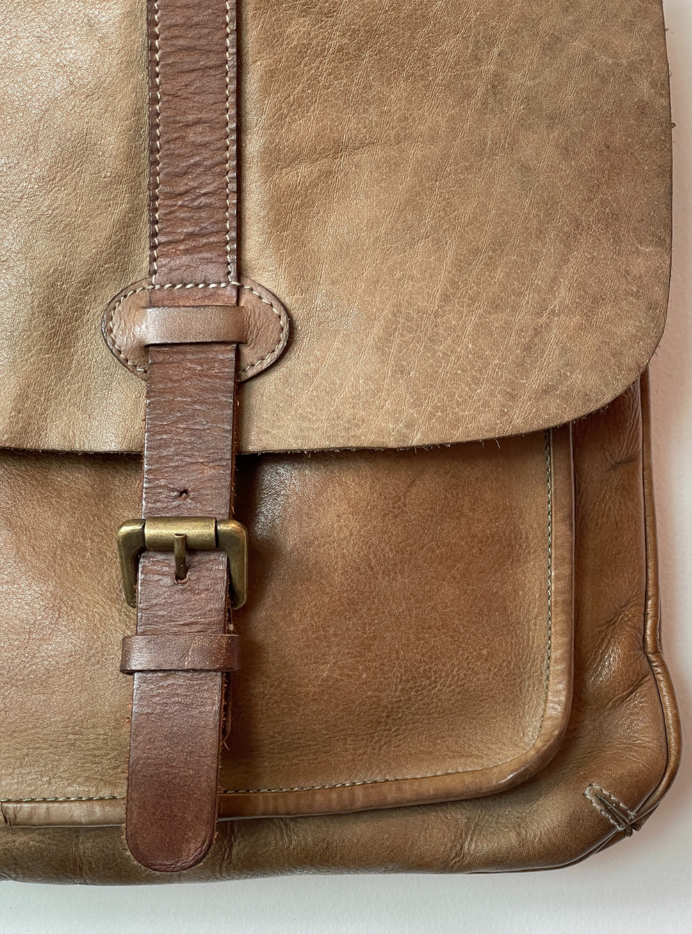 Hudson Buckle Bag - Mud