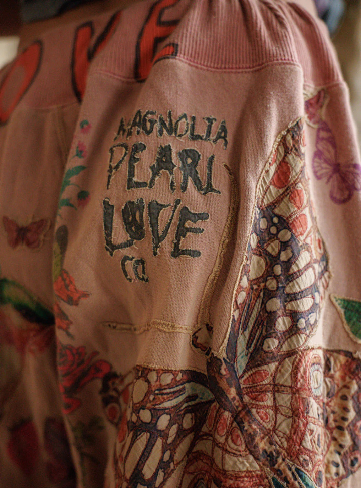 Magnolia Pearl Appliqué La Jolla Joggers 913 - Sunfaded Acai | PRE-ORDER