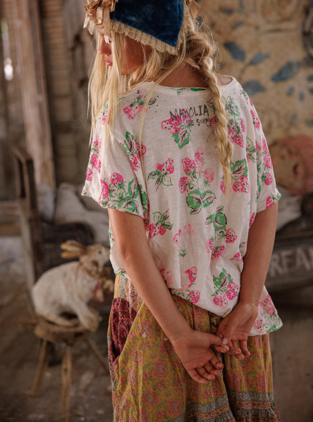 Magnolia Pearl Berry Little Archer Tee 2552 - Wild Strawberries