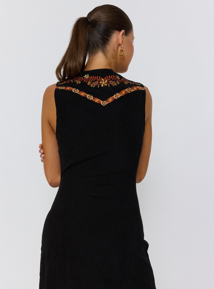 Arrow Mini Dress - Night Sky