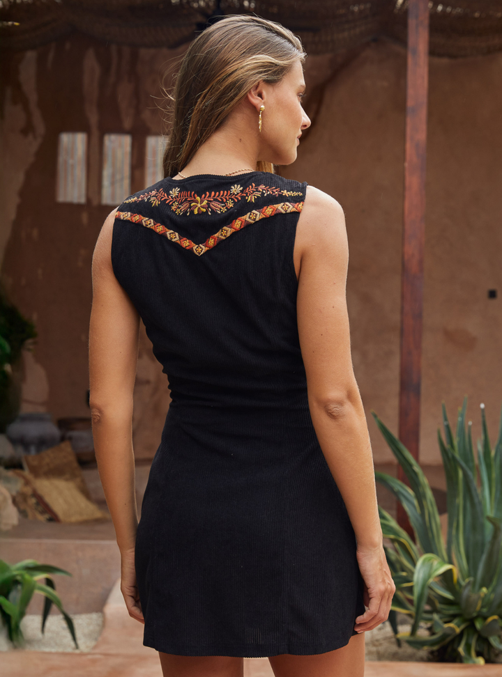 Arrow Mini Dress - Night Sky