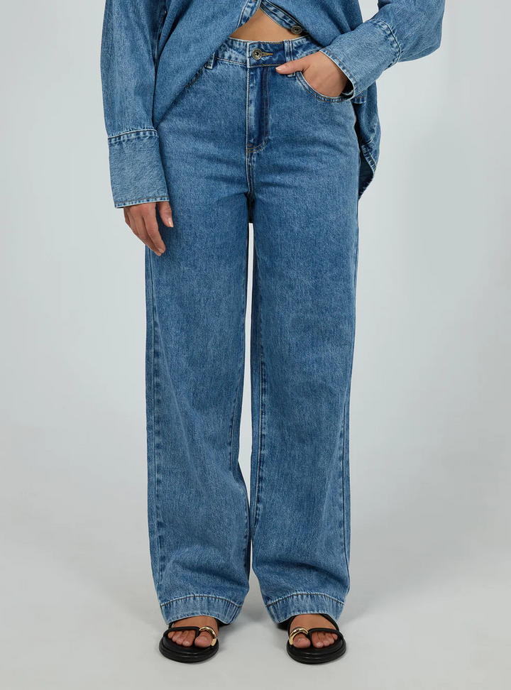 Aster Pant - Mid Blue