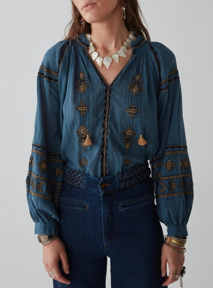 Audrey Blouse - Dipinto Di Blu