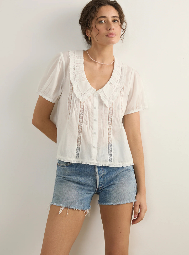 Violette Blouse - White