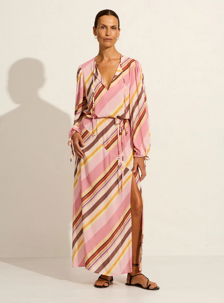 Loretta Maxi Dress - Savannah Stripe