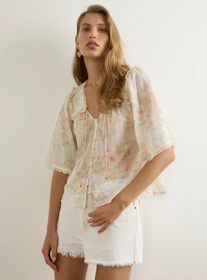 Maven Blouse - Opaline