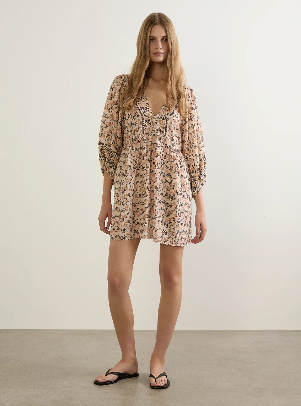 Valley Mini Dress - Oat Sonder