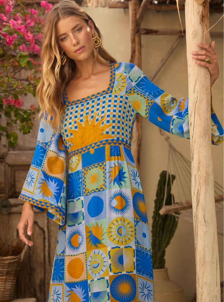 Avalon Maxi Dress - Blue Hour