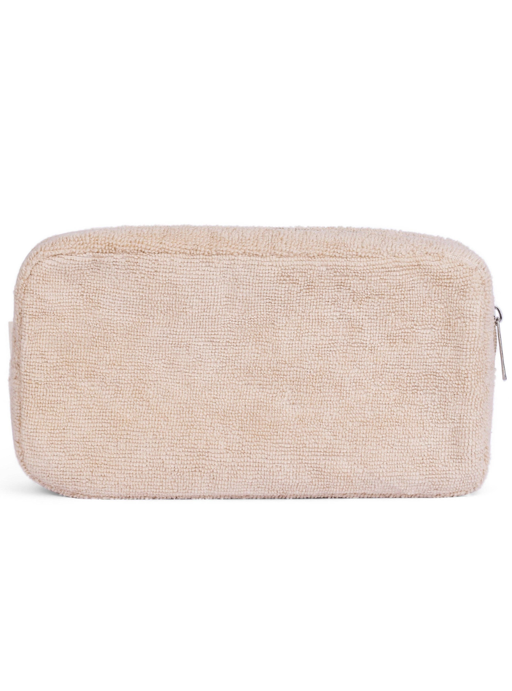 Terry Towelling Pouch - Latte