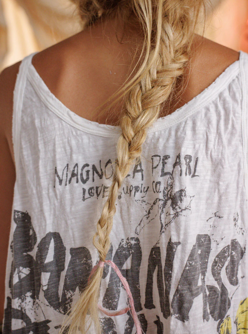 Magnolia Pearl Bananas Por Vida Lana Tank 423 - True | PRE-ORDER